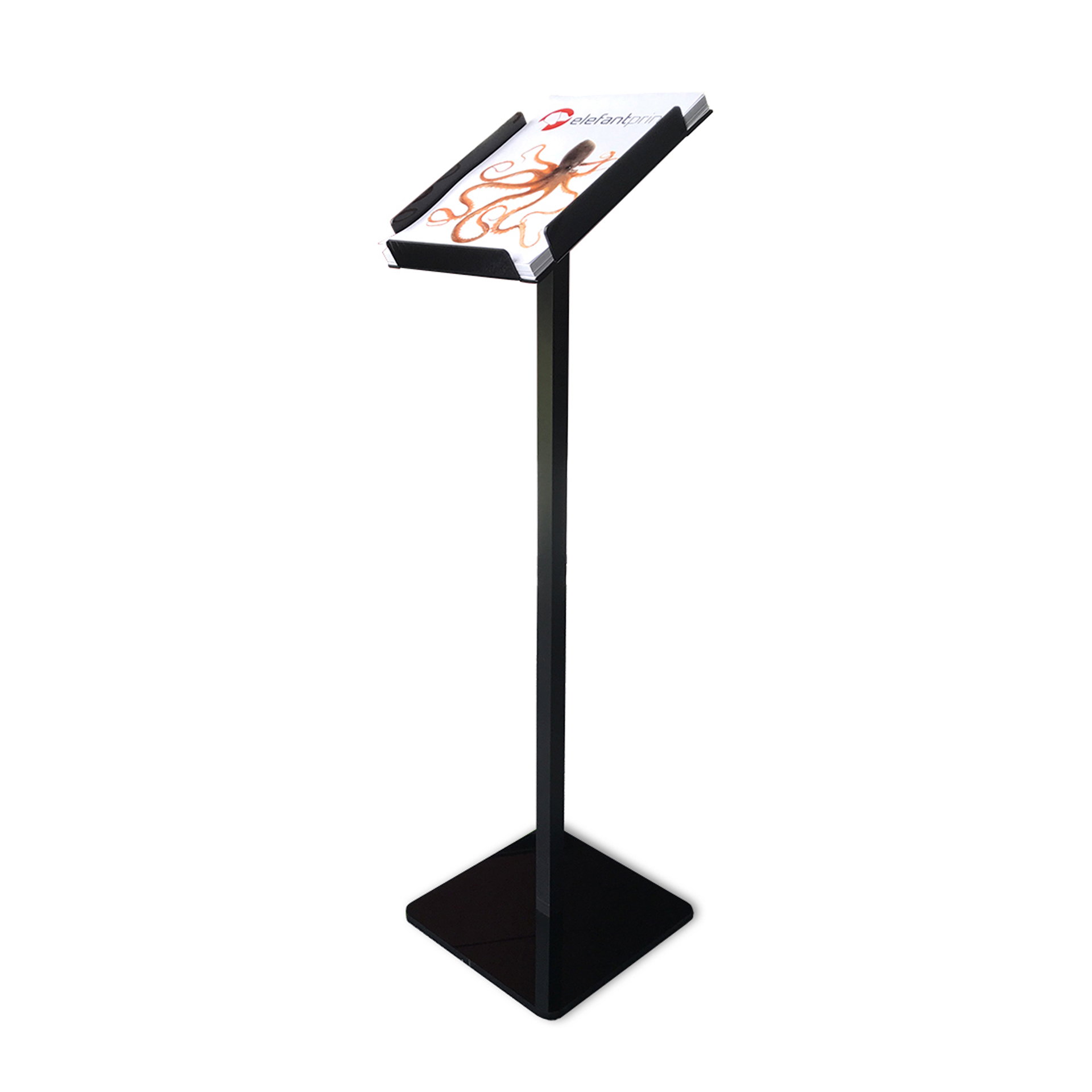 Brosjyreholder - A4 - Black Line