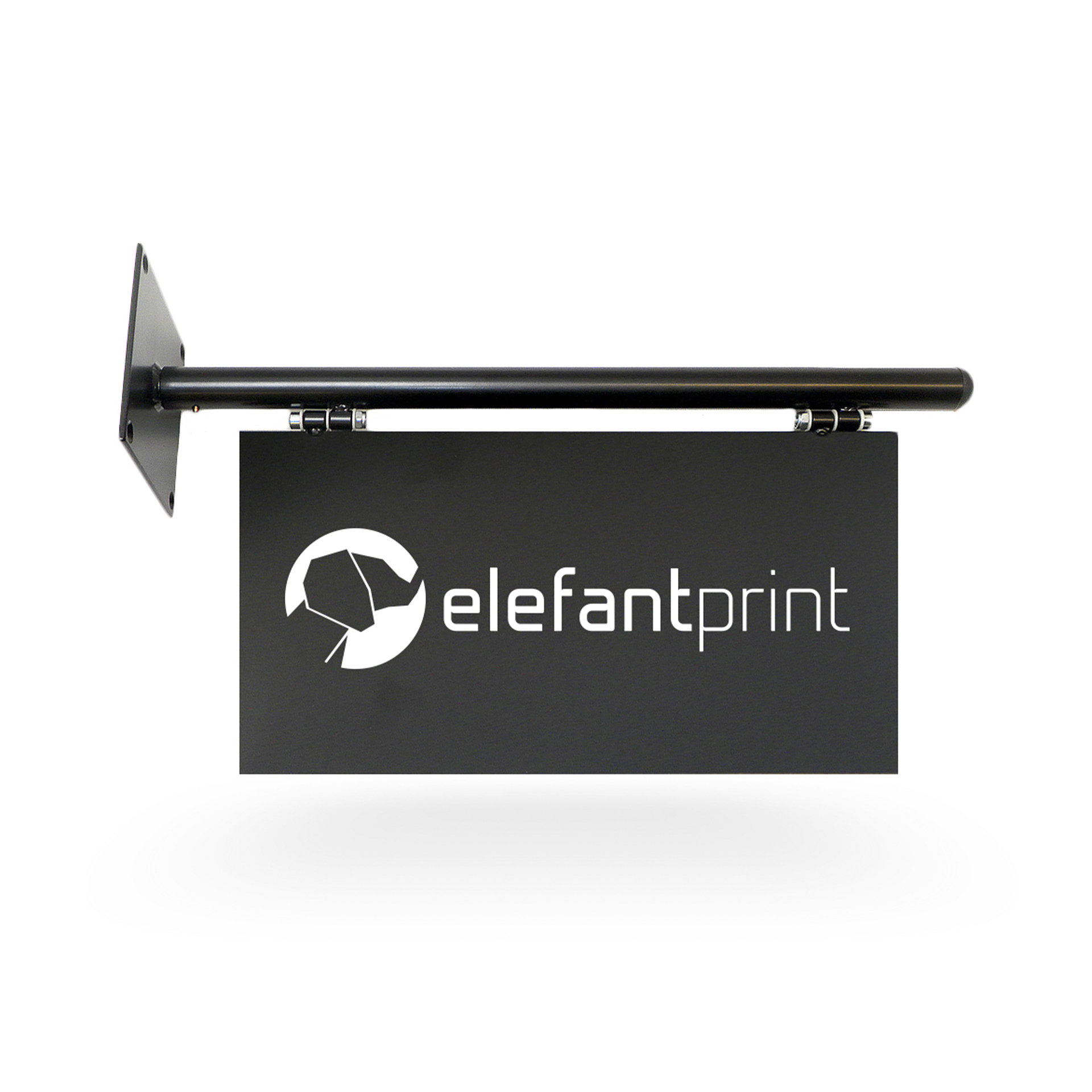 Galgeskilt med eller uten logo